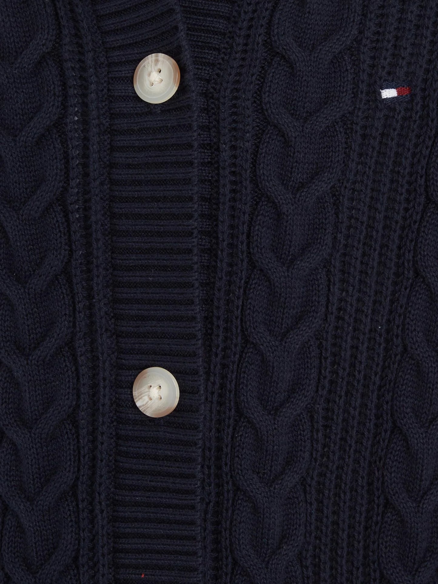 K CABLE CARDIGAN 221412