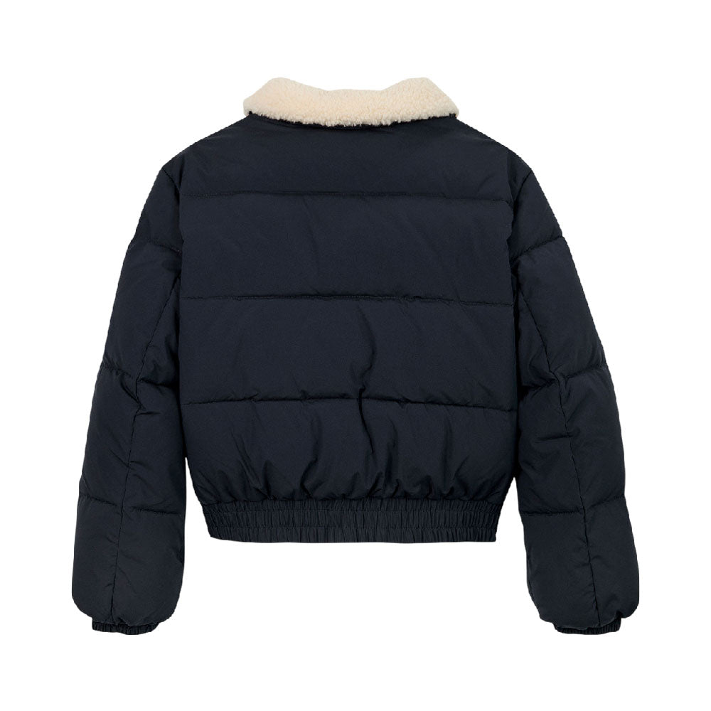 K TEDDY COLLAR SHORT PUFFER 233106