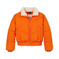 B TEDDY COLLAR SHORT PUFFER 233108