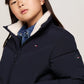 K TEDDY COLLAR SHORT PUFFER 233106