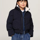 K TEDDY COLLAR SHORT PUFFER 233106