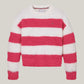 K FLUFFY STRIPE SWEATER 233457