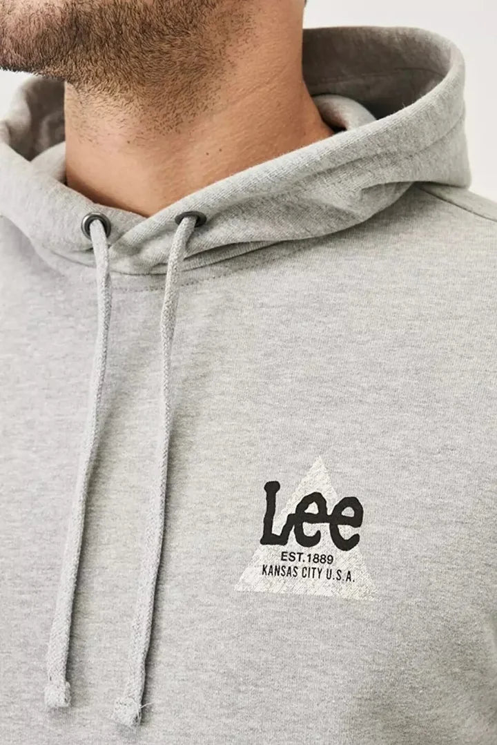 LEE SMALL TRIANGLE HOODI DEJ37
