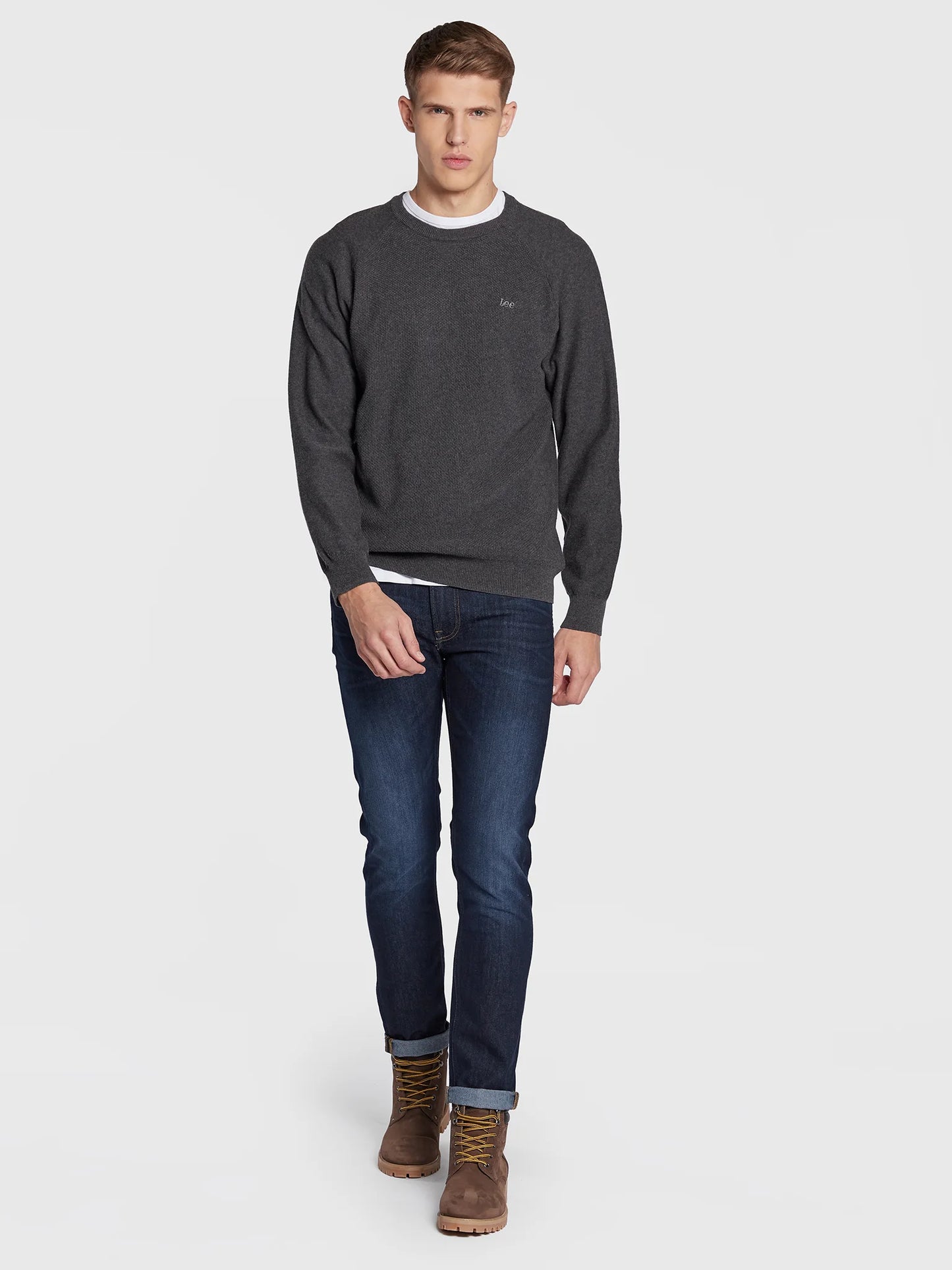 LEE RAGLAN CREW KNIT PKH06