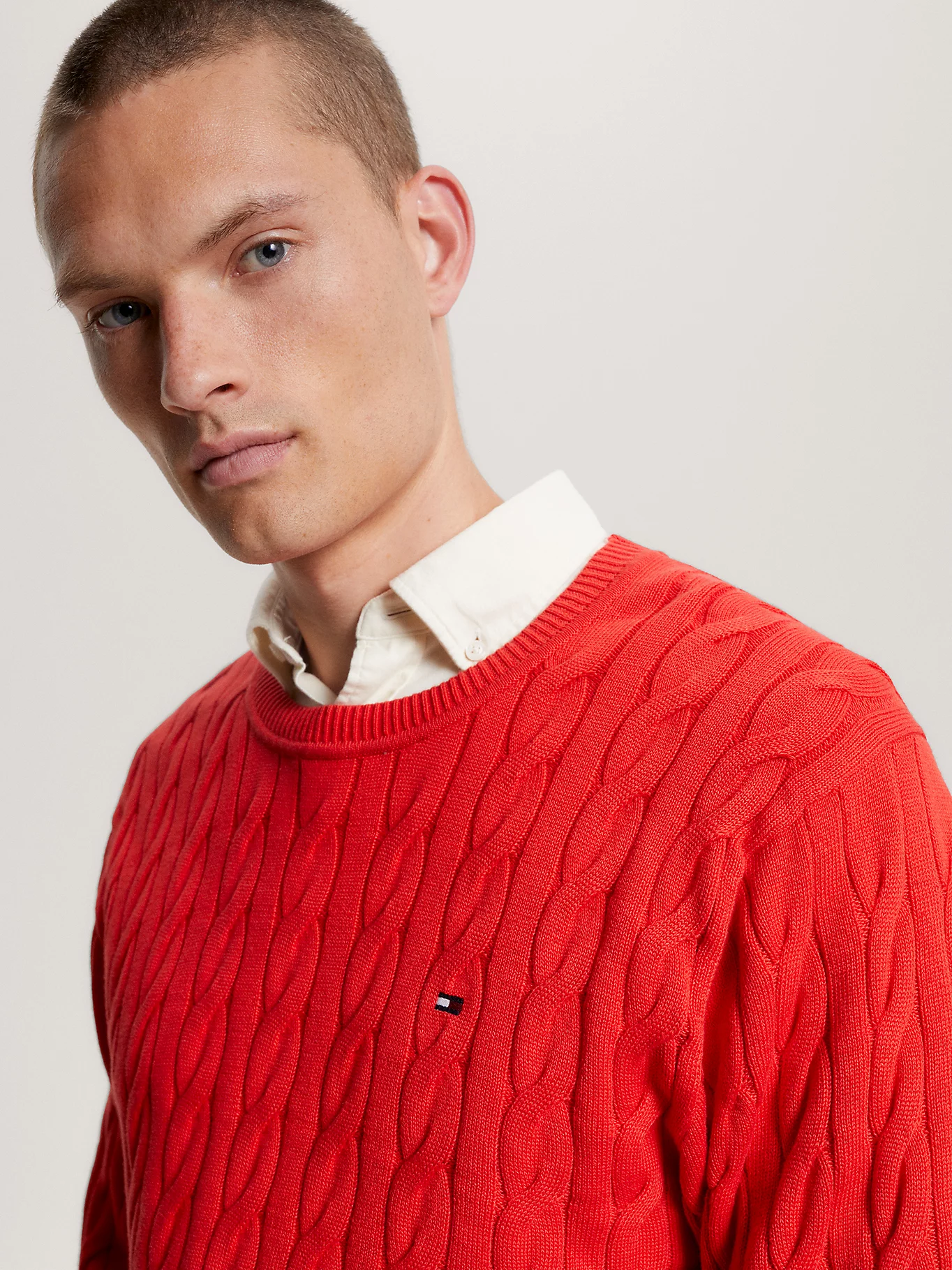 CLASSIC CABLE CREW NECK 223628