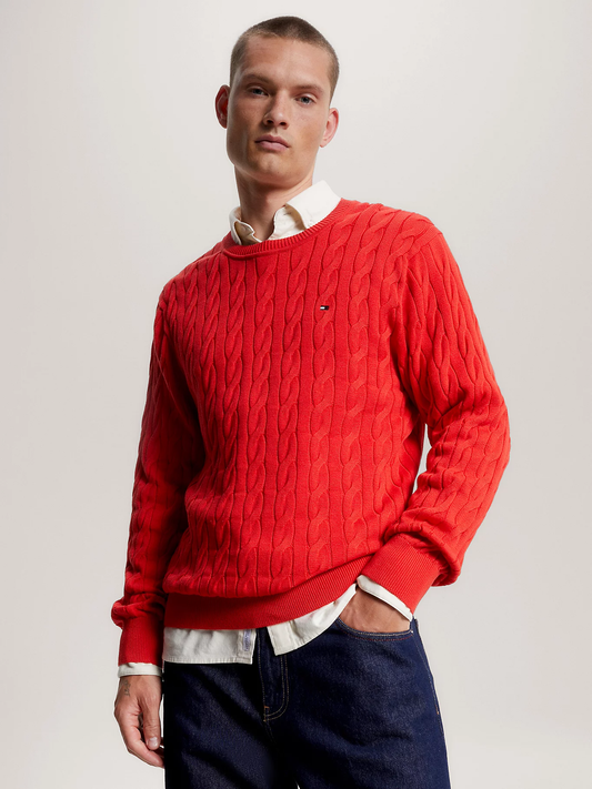 CLASSIC CABLE CREW NECK 223628
