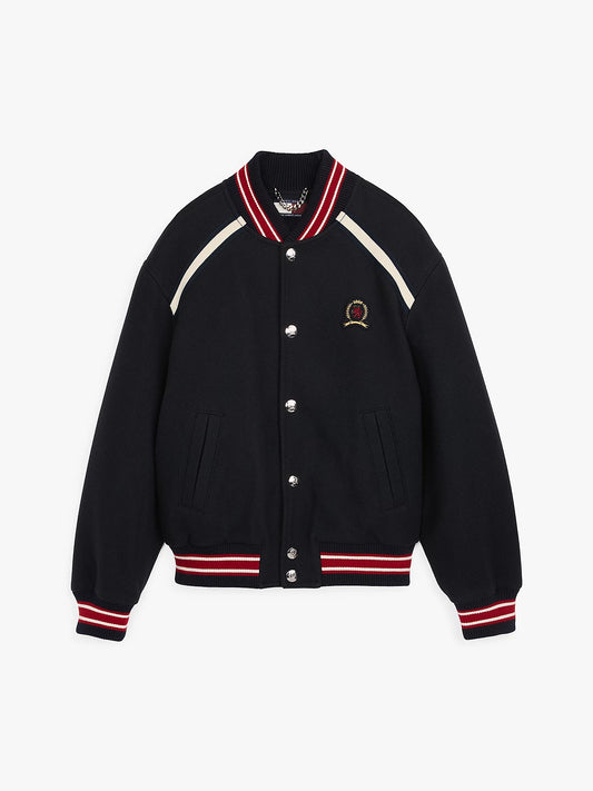 THC TWILL WOOL VARSITY JACKET 235170
