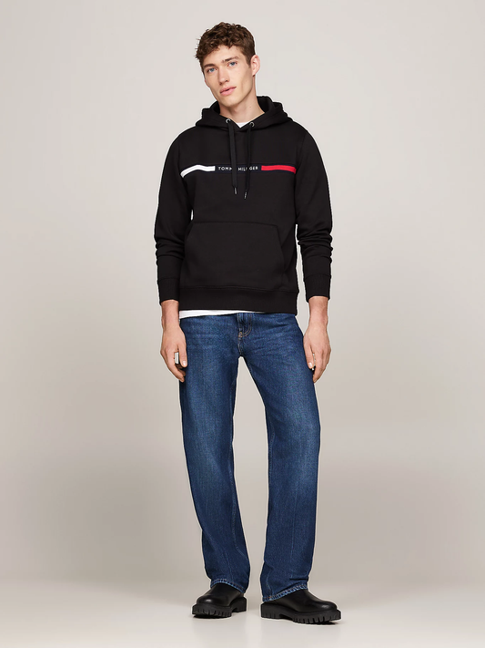 HILFIGER CHEST INSERT HOODY 235314