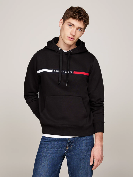 HILFIGER CHEST INSERT HOODY 235314