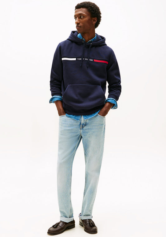 HILFIGER CHEST INSERT HOODY 235315