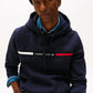 HILFIGER CHEST INSERT HOODY 235315