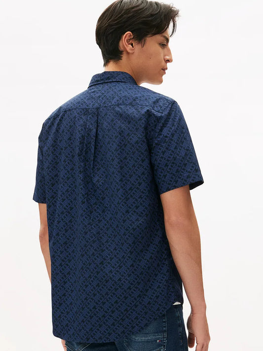 FLEX POPLIN MONOGRAM RF SHIRT 240770