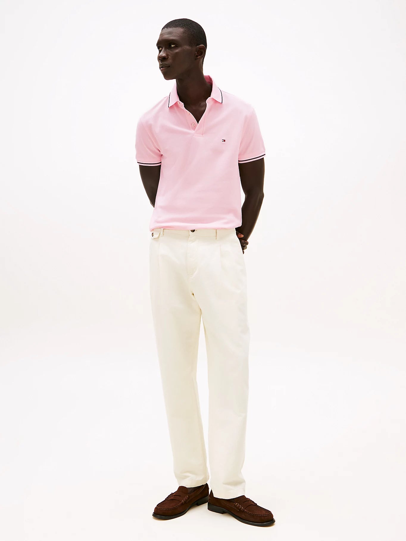 TIPPED SLIM FIT SEASONAL POLO 240833