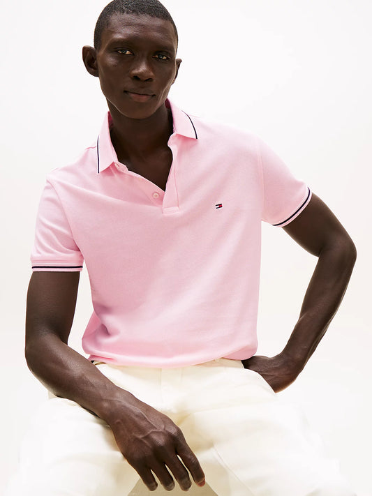TIPPED SLIM FIT SEASONAL POLO 240833