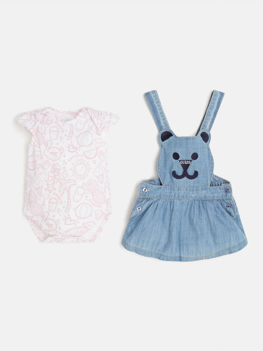 SET SS BODY + SKIRTA - STRETCH JERSEY 180 SOLID S2GG09J1300 P65D