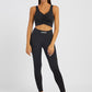 ELISE LEGGING 4/4 - RECYCLED MICROFIBER 260 V2BB00MC03W JBLK
