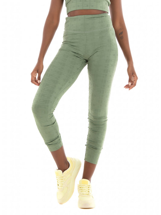 DANA LEGGING 4/4 - LOGO JCQ KNIT 300 V2GB06MC04Y G8E3