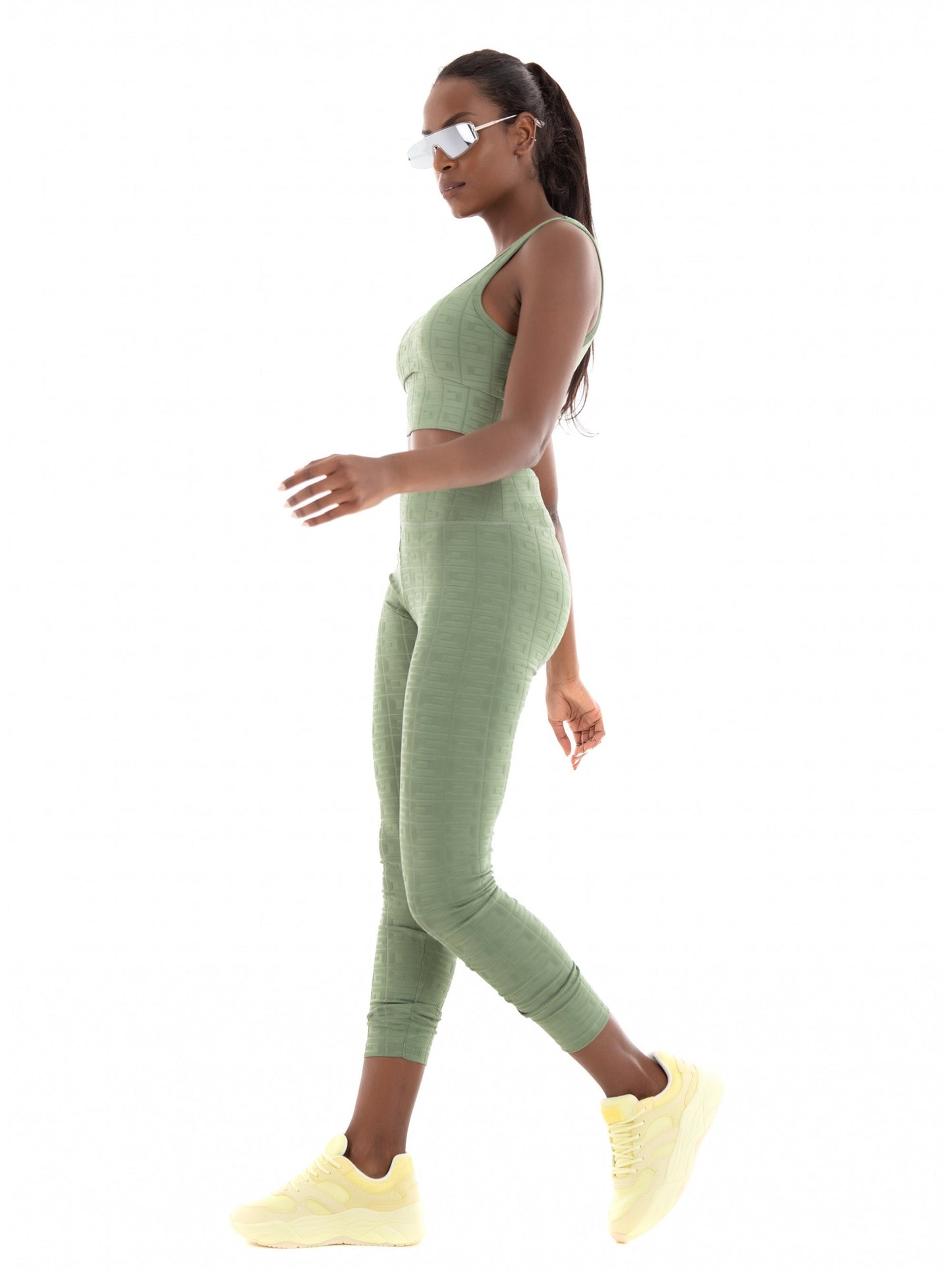 DANA LEGGING 4/4 - LOGO JCQ KNIT 300 V2GB06MC04Y G8E3