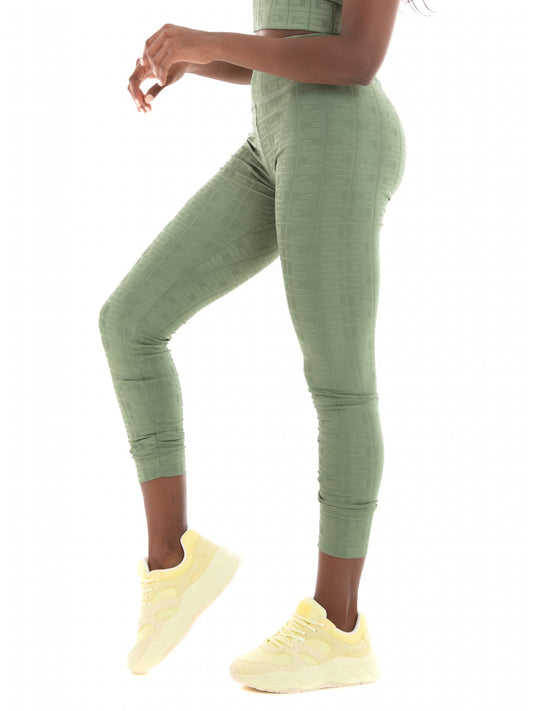 DANA LEGGING 4/4 - LOGO JCQ KNIT 300 V2GB06MC04Y G8E3