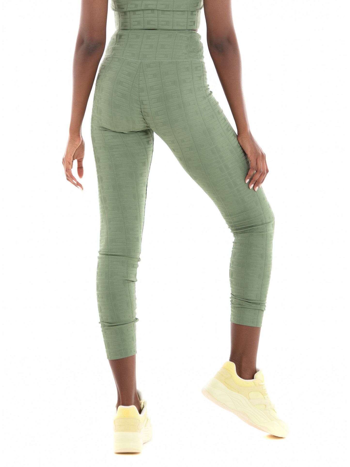 DANA LEGGING 4/4 - LOGO JCQ KNIT 300 V2GB06MC04Y G8E3