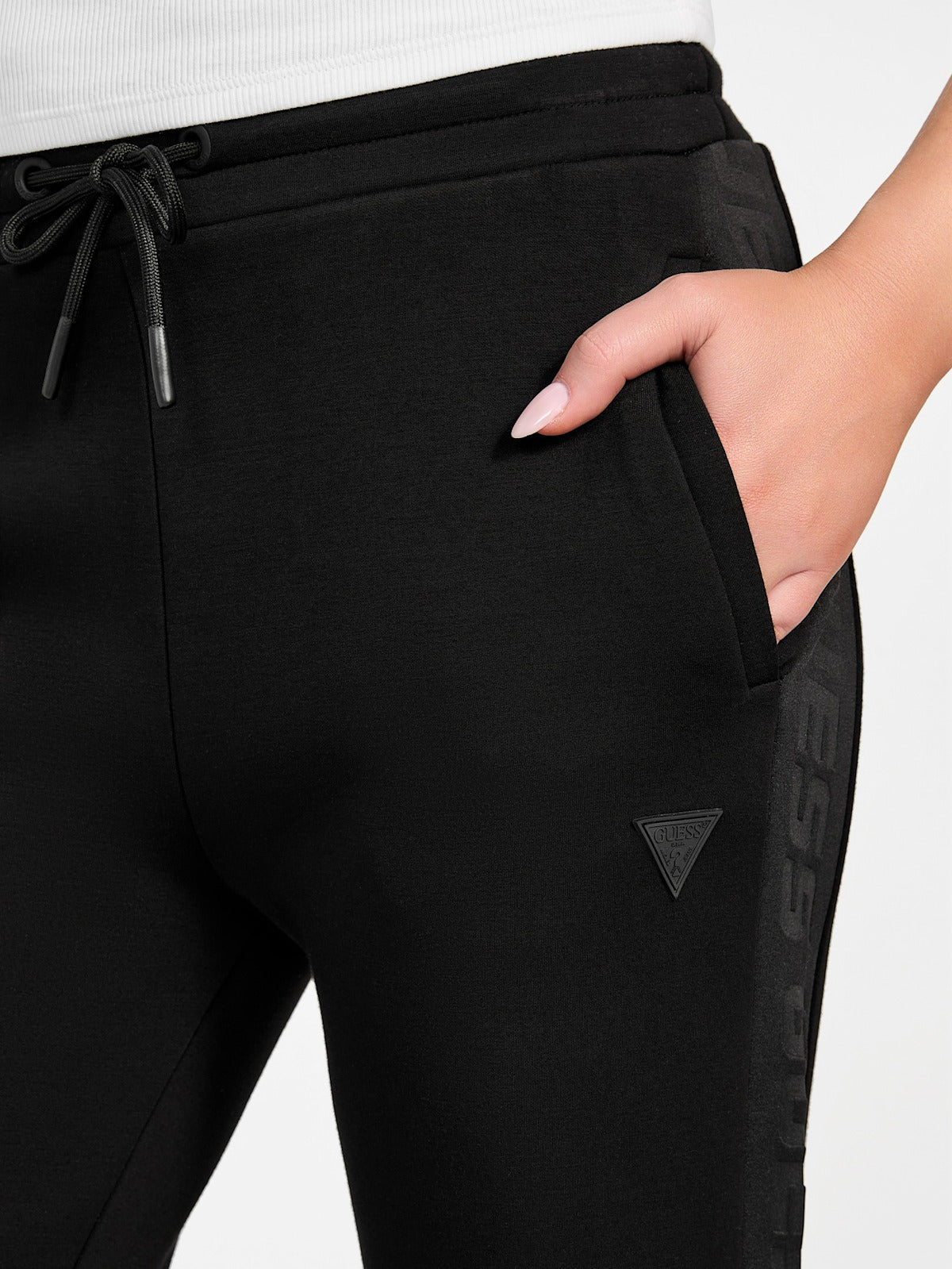BRENDA SCUBA STRAIGHT LEG PANT K7UW2 JBLK