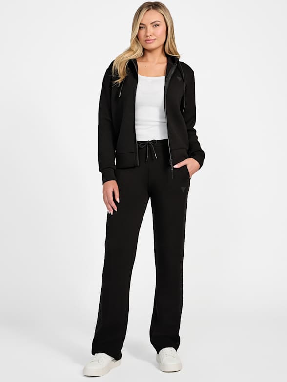 BRENDA SCUBA STRAIGHT LEG PANT K7UW2 JBLK