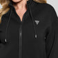 CECILIA SCUBA ZIP SWEATSHIRT K7UW2 JBLK