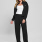 CECILIA SCUBA ZIP SWEATSHIRT K7UW2 JBLK