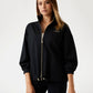 CARLA HIGH NECK ZIP JACKET KCX42 JBLK