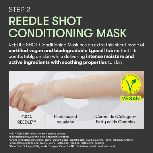 Reedle Shot Microneedle Essence 2-Step Mask
