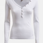 ES LS V NECK LOGO HE - STR GUNNAR RIB W0BP1SR9I51 G011