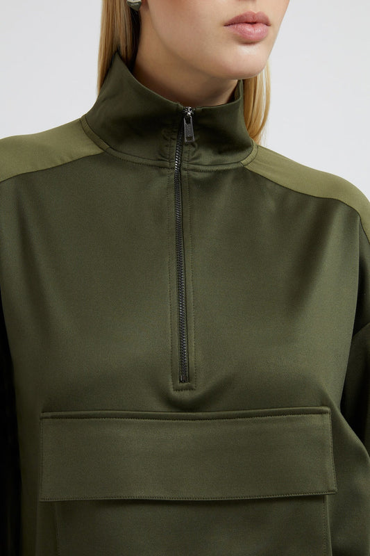 LAILA SWEATSHIRT - ECO POLISH PONTE W2BQ19KB7K2 G8X8