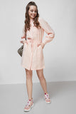 LS ELLIS DRESS - ECO TENCEL TWILL LIGHT W2GK16WDY62 F6Y2