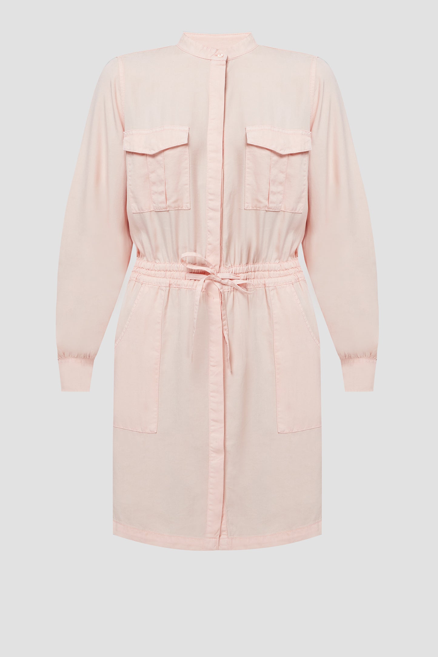 LS ELLIS DRESS - ECO TENCEL TWILL LIGHT W2GK16WDY62 F6Y2
