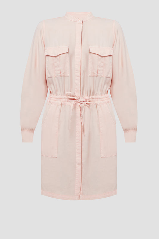 LS ELLIS DRESS - ECO TENCEL TWILL LIGHT W2GK16WDY62 F6Y2