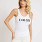 ATENA TANK TOP - ORGANIC GLAM RIB 190 W2GP09K1811 G011