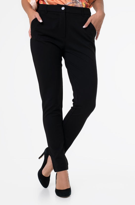 ZOE PANTS - MERCY PONTE 380 W2YB01K8RN0 JBLK