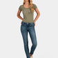 SS CN BRYANNA TEE - STRETCH JERSEY 180 SOLID W2YI28J1300 G831