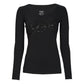 LS CN BRYANNA TEE - STRETCH JERSEY 180 SOLID W2YI49J1300 JBLK
