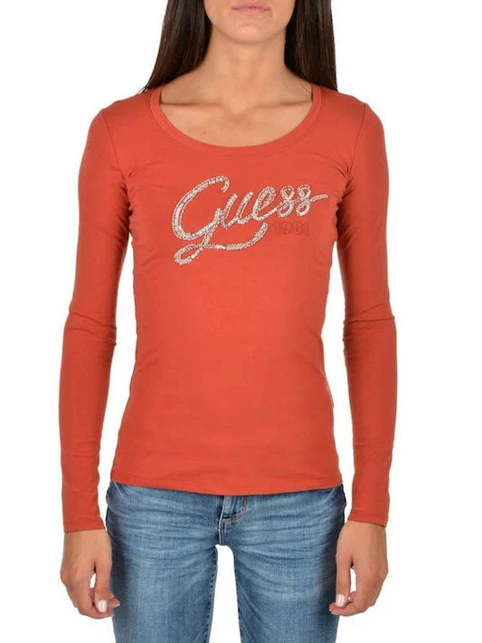 LS CN BRYANNA TEE - STRETCH JERSEY 180 SOLID W2YI49J1300 A50G