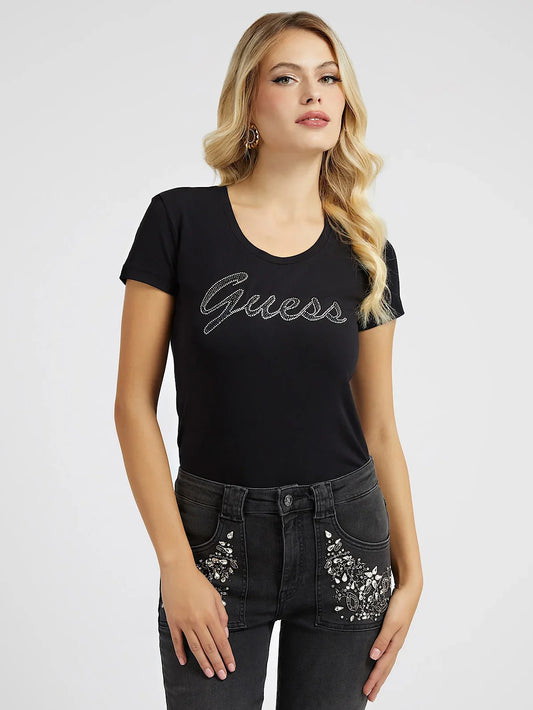 RN ADRIANA TEE - MID ORGANIC STRETCH JERSEY 180 W3RI50J1314 JBLK