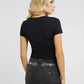 RN ADRIANA TEE - MID ORGANIC STRETCH JERSEY 180 W3RI50J1314 JBLK