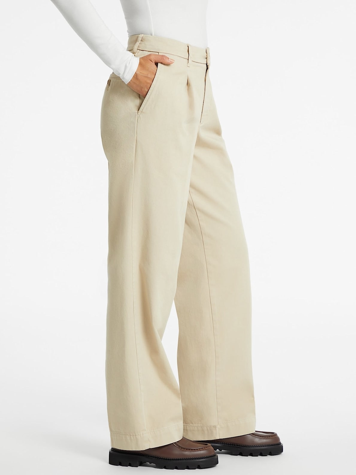 GJ WIDE LEG TROUSER WGCV2 A117