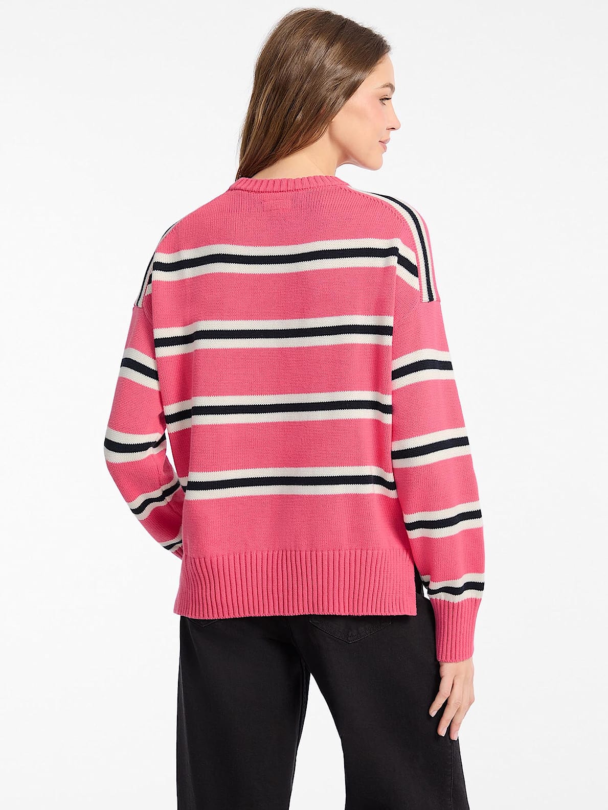 GJ LS CN STRIPED SWTR Z3HM1 S61Z