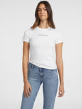 GJ SS CN SLIM LOGO PRINT TEE J1314 G011