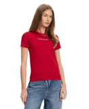 GJ SS CN SLIM LOGO PRINT TEE J1314 G585