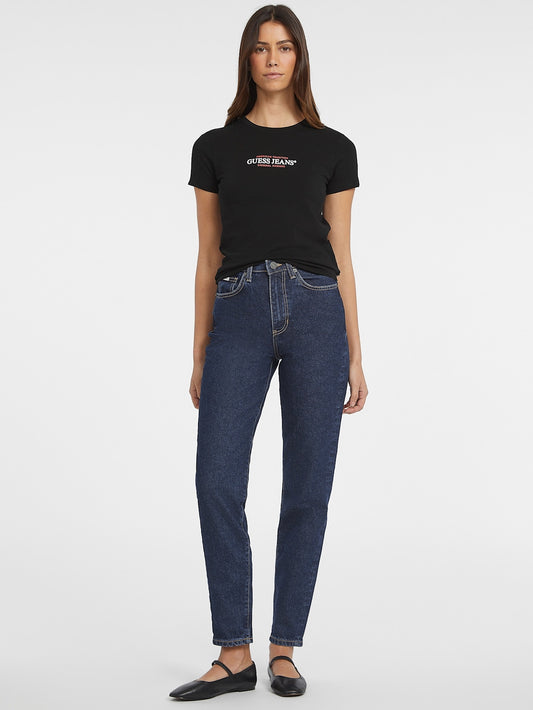 GJ SS CN SLIM AMERICAN TR TEE J1314 JBLK