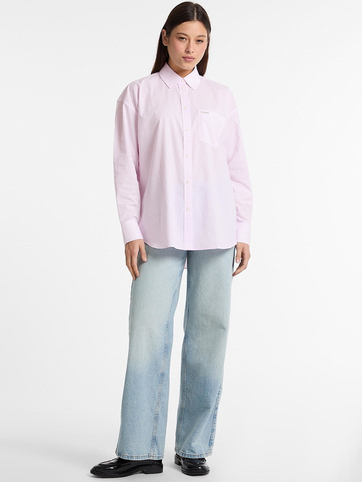 GJ LS OVERSIZE POCKETS SHIRT WGZ11 F6DX