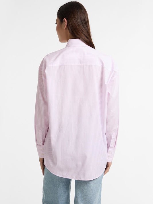 GJ LS OVERSIZE POCKETS SHIRT WGZ11 F6DX