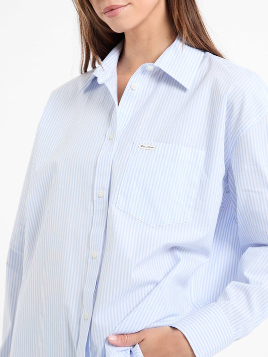 GJ LS OVERSIZE POCKETS SHIRT WGZ11 FB9A
